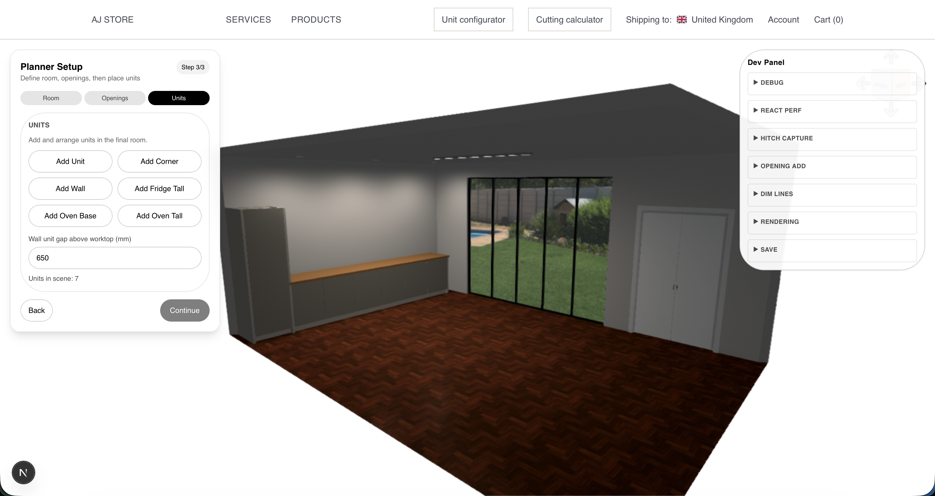 3D Joinery Planner